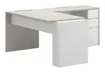 L Shaped Desk with Storage