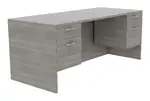 Double Suspended Pedestal Desk