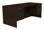 Double Suspended Pedestal Desk