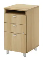 3 Drawer Laminate Pedestal