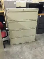 Locking 4 Drawer Lateral HON Filing Cabinet
