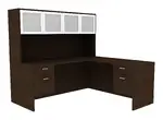 Desk with Hutch and Drawers