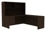 U-Shaped Desk with Hutch