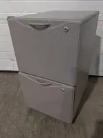 Rolling Putty Laminate File/File Pedestal Drawers