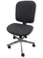 Hon Gray Fabric Swivel Chair