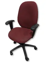 Maroon Rolling Office Chair