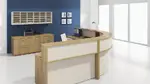 Curved Reception Desk