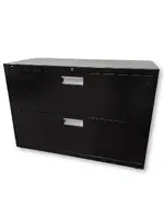 Black Hon 2 Drawer Lateral Filing Cabinet â€“ 41.75 Inch Wide