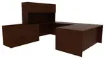 U Shaped Desk with Storage