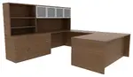 Desk Bookcase Combo