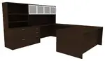 Desk Bookcase Combo