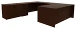 U-Shaped Desk with Storage