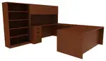 Desk with Bookcase