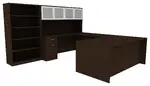 Desk Bookcase Combo