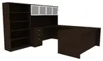 Bookcase Desk Set