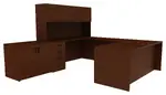 U-Shaped Desk with Hutch