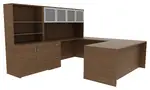 Desk with Shelves and Drawers