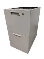 Beige File/File Pedestal Drawers without Top