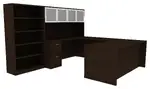 Desk and Bookcase Set