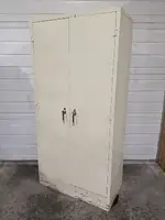 Putty Metal Storage Cabinet â€“ 35 Inch Wide