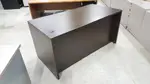 Espresso Dark Walnut Desk with Locking Drawers