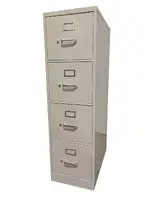 Putty Hon 4 Drawer Vertical File Cabinet