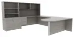 Desk with Storage Cabinet