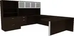 U Shape Desk with Storage