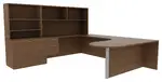 Desk with Shelves and Drawers
