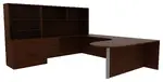 Desk with Shelves and Drawers