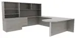 Desk with Shelves and Drawers