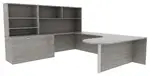 Desk with Shelves and Drawers