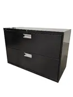 Black Hon 2 Drawer Lateral Filing Cabinet â€“ 42 Inch Wide