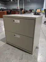 Putty Hon 2 Drawer Lateral Filing Cabinet â€“ 30 Inch Wide