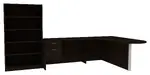 L Desk with Drawers