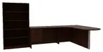 L Desk with Drawers