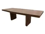 8 FT Walnut Laminate Boat Shaped Conference Table
