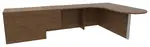 L Shaped Peninsula Desk