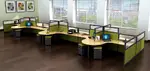 Echo Series Cubicle Desk Workstations