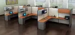 Echo Series Cubicle Desk Workstations