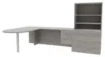 Desk and Bookcase Set