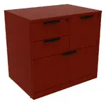 4 Drawer Combo Lateral Filing Cabinet