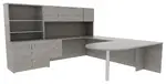 Desk with Storage Cabinet