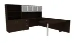 Desk Bookcase Combo