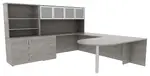 Desk Bookcase Combo