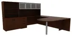 Desk Bookcase Combo