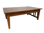 Solid Wood Maple Coffee Table â€“ 44 Inch Wide