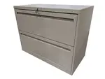 AllSteel 2 Drawer Lateral Filing Cabinet â€“ 36 Inch Wide