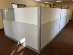 Knoll Dividends Pod of 3 Cubicles