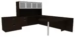 U Shaped Desk with Storage